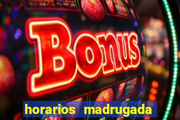 horarios madrugada fortune tiger